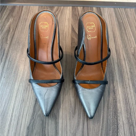 Malone Souliers Pointed Toe Pumps - Picture 3 of 7